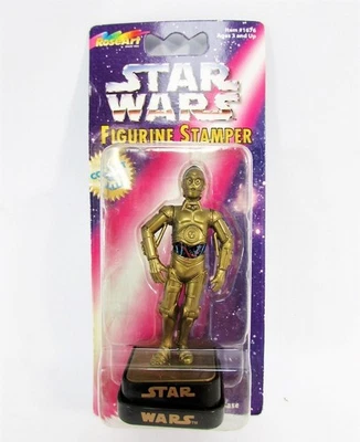Star Wars Figurine Stamper C-3PO Rose Art 4" - Image 1 of 2