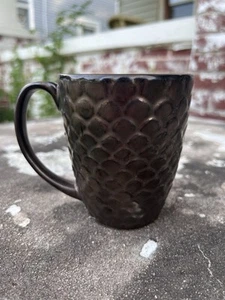 Cuisinart Stoneware Anais Mug Embossed Scale Design 12oz Bronze REPLACEMENT - Picture 1 of 10