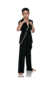 Sensei - Karate Gi - Cobra Kai - Black/Yellow - Costume - Child - 3 Sizes - Picture 1 of 3