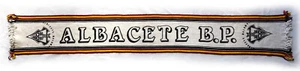 ALBACETE BALOMPIE BUFANDA VINTAGE SCARF ULTRAS SCIARPA SJAAL ECHARPE FUTBOL LIGA - Imagen 1 de 1