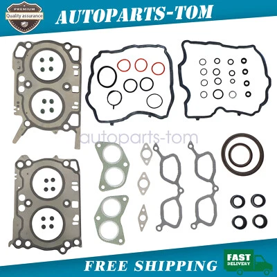 Juego de juntas de culata aptas para Subaru Crosstrek XV Crosstrek 2.0 DOHC FB20 2012 2013-2017 Foto 1 de 4