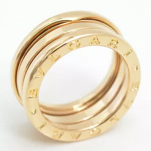 Bvlgari B.Zero1 Ring 18K YG Yellow Gold #52 US Size #6.25 9.3g Refinished - Picture 1 of 7