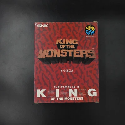 King Of The Monsters - neo geo AES JAPAN console NTSC J cardboard carton - Photo 1/4