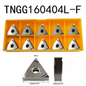 TNGG160404L-F Inserto Cermet TNGG331L-F Inserto de torneado CNC para acero fou MTJNR - Imagen 1 de 6