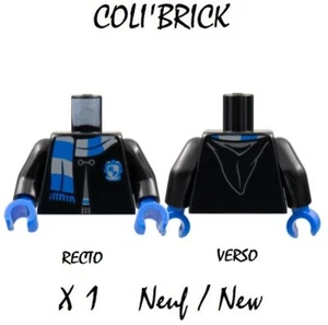 Lego 973pb4512 - 1x Corps Minifig Torso Hogwarts Robe Clasped Ravenclaw - Neuf - Imagen 1 de 1