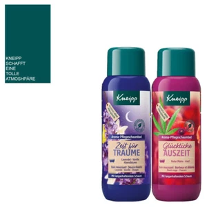 2x400ml Kneipp Zeit für Träume + Glückliche Auszeit Pflegeschaumbad - Bild 1 von 1