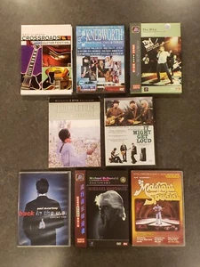 (11) DVD Collection Lot Live The Who Knebworth Hendrix Clapton Midnight Special - Imagen 1 de 13