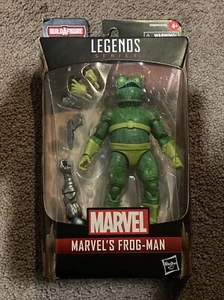 Marvel Legends Hasbro Spider-verse Frog-Man 6" Giocattolo New Stilt Man BAF Wave - Foto 1 di 2