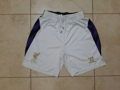 利物浦第三足球短裤 2013/2014 年战士足球 S 码英格兰  — 第 1/4 张图片