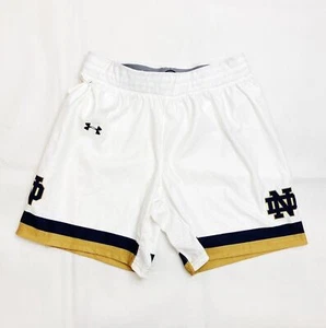 Pantalón Corto de Baloncesto Under Armour Notre Dame Irish Reflexx 7" para Mujer S Blanco UK038SW - Imagen 1 de 2