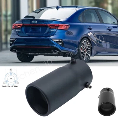 For KIA Forte 5/Koup Car Exhaust Pipe Rear Tail Throat Muffler Stainless Steel - Image 1 of 4