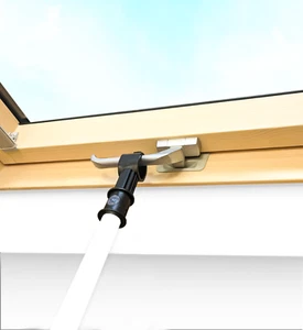 Rooflite Compatible 3m Telescopic Opening Pole For Roof Windows & Blinds 1.6-3M - Picture 1 of 3