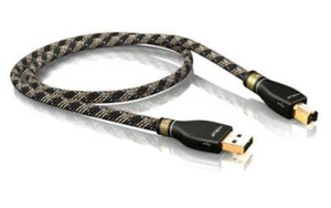 10.00m Viablue KR-2 silver USB cable A/B 10.0m (1pc) - Picture 1 of 1