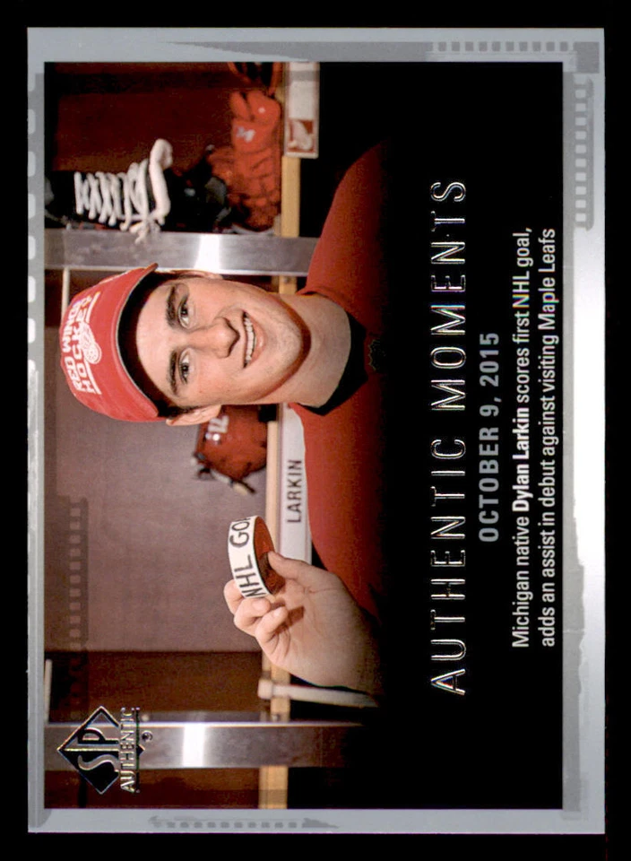 2015-16 SP Authentic #154 Dylan Larkin AM - Image 1 of 2