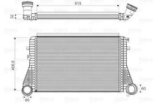 VALEO Ladeluftkühler passend für AUDI SEAT SKODA VW 818795