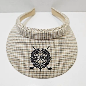 Sombrero para mujer Liz Claiborne con visera de sol bronceado tenis golf - Imagen 1 de 12