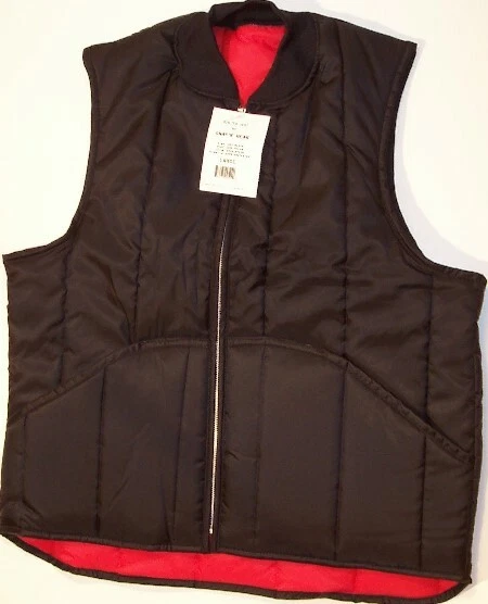 Work Vest - Quilt Lined - Black - #3004 - Full Fit - USA - Regular | BIG | TALL - Image 1 of 1