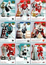 2006-07 MCDONALD'S UD HARDWARE HEROES INSERT CARDS - PICK SINGLES - FINISH SET