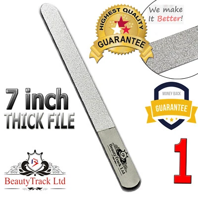 BEAUTYTRACK DIAMANT DEB FEILE HAUT ZEHEN NAGELPFLEGE PODIATRIE MANIKÜRE PEDIKÜRE FUSSKOMMODE 7"