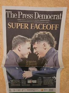 SUPER SCHÜSSEL LVIII STORY! KALIFORNIENS WEINLAND SANTA ROSA P.D. ZEITUNG! 2024 - Bild 1 von 24