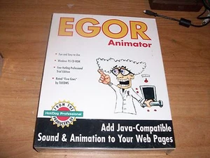 Egor Animator 2.0 Windows 95 CD ROM Software Game NEW Sealed Rare Collectable - Picture 1 of 6