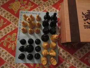 Juego de ajedrez Allan Troy de colección - ¡RARO DRUEKE #36 BUTTERSCOTCH SWIRL #2 caja de cigarros! 2/3 - Imagen 1 de 12