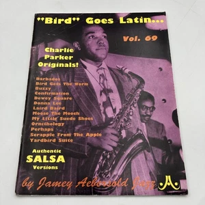 Bird Goes Latin Volume 69 Charlie Parker Jamey Aebersold Jazz Salsa Music - Picture 1 of 19