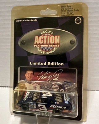 Steve Park #3 AC-Delco 1997 Monte Carlo 1 de 12024 Action Die-Cast escala 1/64 - Imagem 1 de 4