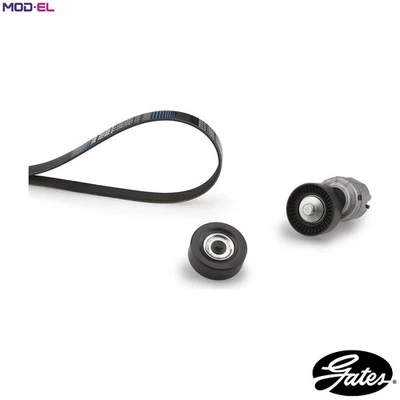 VRIBBED BELT SET K036PK1763 FOR MAZDA FORD KA/Van FIESTA/IV/Mk J4T/J4R 1.3L 4cyl - Image 1 of 4