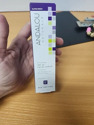 Facial Serum, Age Defying, SPF 30, Unscented, 2 fl oz (58 ml) - Image 1 of 4