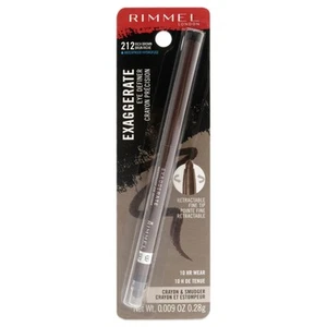 Rimmel Exaggerate Waterproof Eye Definer, 212 Rich Brown, 1 Count - Picture 1 of 3