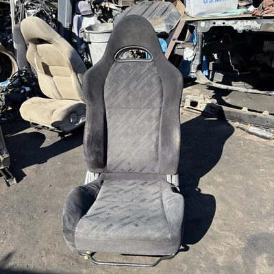02-04 Acura RSX Right Front Passenger Seat Cloth Black OEM - Image 1 of 4