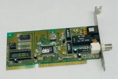 CIS Technology Inc L40WSP200 ISA Network LAN Card WSP200 - Image 1 of 4