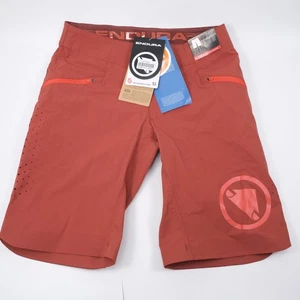 Pantaloncini ciclismo Endura donna Singletrack Lite taglia XS arancione ruggine MTB trail nuovi - Foto 1 di 13