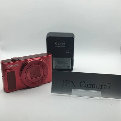 [MINT] Canon PowerShot SX620 HS Red 20.2MP Digital Camera w/Buttery From JPN - Image 1 of 4