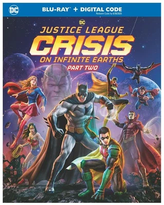 Justice League Crisis on Infinite Earths Part 2 Blu-ray  NEW Foto 1 de 4