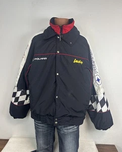 Vintage Polaris Racing Indy Men’s Size XL Winter Jacket - Picture 1 of 12