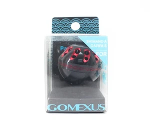 Gomexus K35BKBKRD-G Knob Alu Black Red 35mm Shimano A , Daiwa S (1397) - Picture 1 of 6