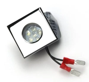 12V LED CUADRADO CARAVANA ILUMINACIÓN LUMO ILUMINACIÓN AUTOCARAVANA LUZ PASO - Imagen 1 de 1