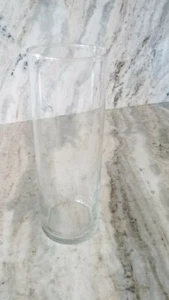 Glass hurricane vase - Picture 1 of 5