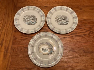 Vintage Wedgwood Reise Design von Ravilious Train 9 Zoll Salat-/Dessertteller - Bild 1 von 12