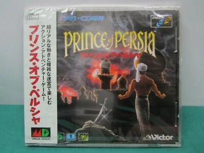 Mega CD -- Prince of Persia -- New & Sealed!! Sega Genesis. JAPAN GAME. 12883 - Image 1 of 4