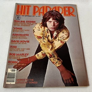 Hit Parader September 1976 - Mick Jagger Wings Aerosmith Bowie No 146 - Picture 1 of 2