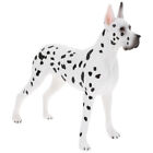 Simuliertes großes Hund Tiermodell dalmatinische Statue Ornamente Kunststoff Kind