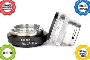 Contax KIEV RF to Sony E adapter with focusing part  GIFT: Jupiter-8m RF lens - Picture 1 of 13