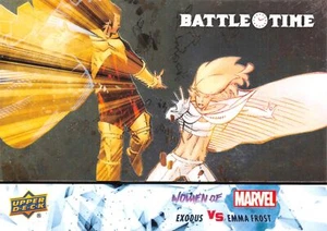 EXODUS vs. EMMA FROST / 2024 (Upper Deck) Women of Marvel BATTLE TIME BT-11 - Picture 1 of 2