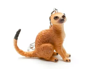 Erdmännchen Schlüsselanhänger Präriehund Miniblings Erdmann Zoo sitzend braun - Bild 1 von 5