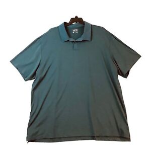 Adidas ClimaCool Short Sleeve Golf Polo Green Shirt Mens Size 4XL