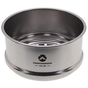 CAMPINGMOON Vaporizador de Acero Inoxidable para Exterior Sierra Bowl Taza Cocina Picnic - Imagen 1 de 24
