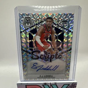 2023-24 Mosaic E.J. LIDDELL SCRIPTS AUTO Silver Mosaic Prizm PELICANS MS-EJL - Picture 1 of 2